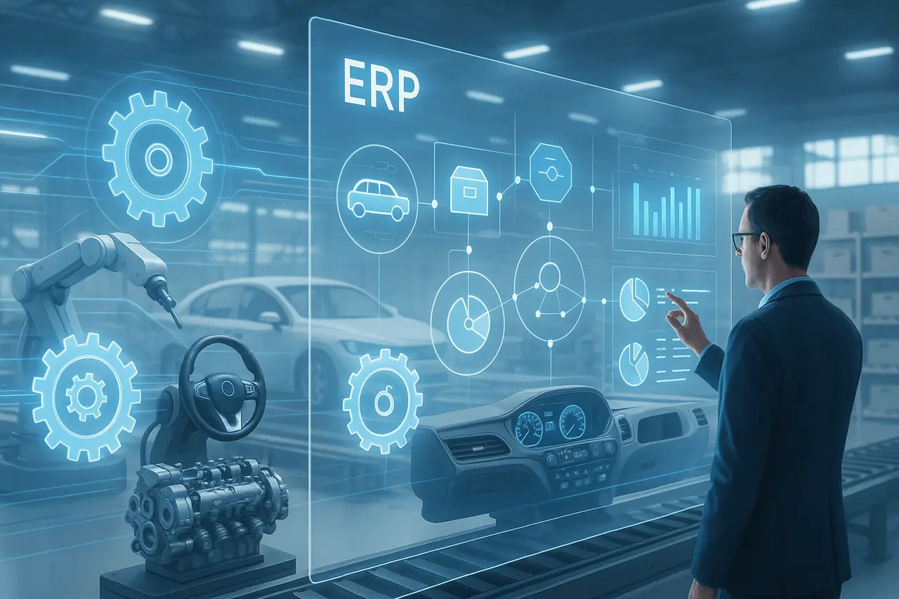How ERP Integration Streamlines Automotive Parts Management - AutoEPC Hub